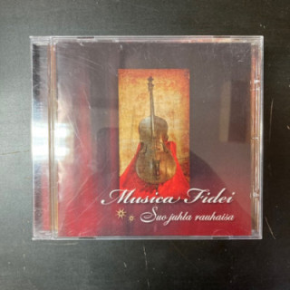 Musica Fidei - Suo juhla rauhaisa CD (M-/M-) -joululevy-