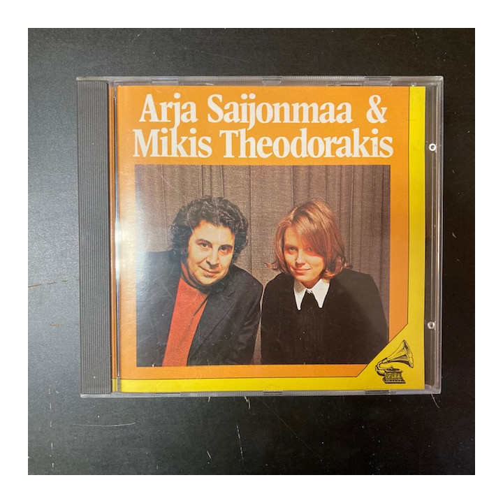 Arja Saijonmaa & Mikis Theodorakis - Arja Saijonmaa & Mikis Theodorakis CD (M-/VG+) -iskelmä-