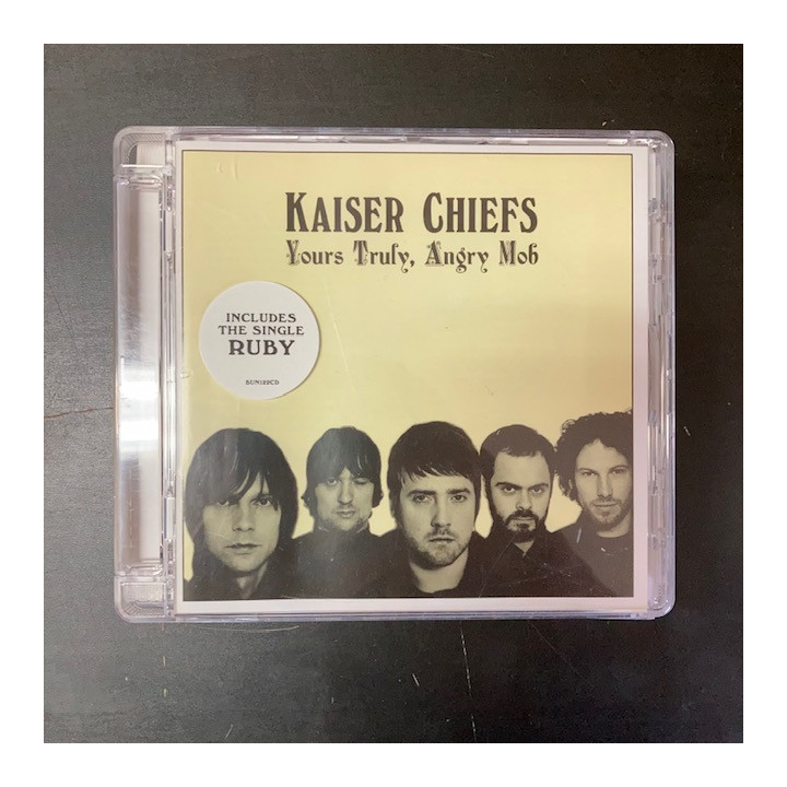 Kaiser Chiefs - Yours Truly, Angry Mob CD (M-/M-) -indie rock-