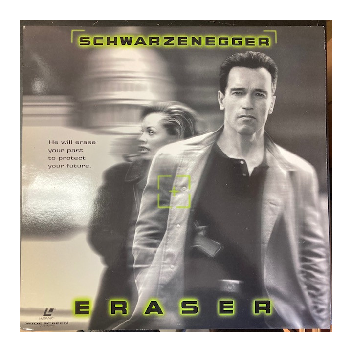 Eraser LaserDisc (VG+/VG+) -toiminta-