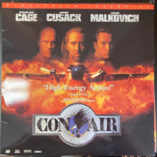Con Air LaserDisc (VG+/VG+) -toiminta-