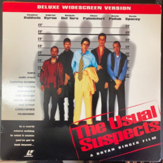 Usual Suspects LaserDisc (VG+/M-) -jännitys-