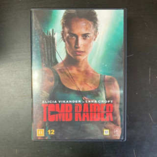 Tomb Raider (2018) DVD (M-/M-) -seikkailu-