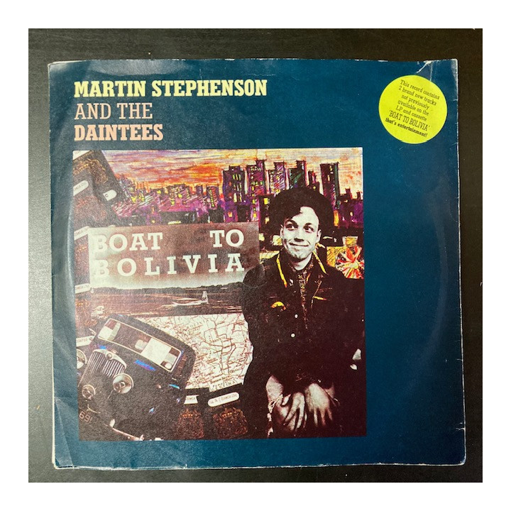Martin Stephenson And The Daintees - Boat To Bolivia 7'' (VG+/VG+) -folk rock-