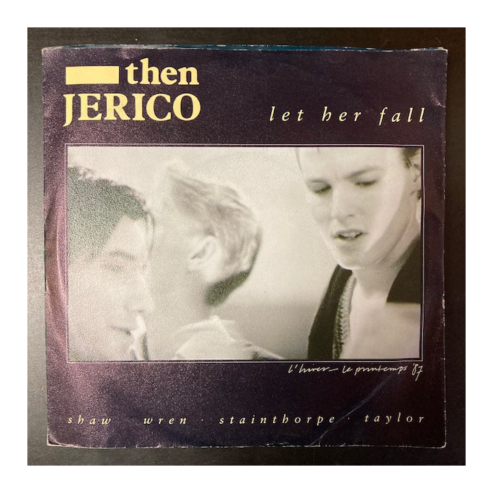 Then Jerico - Let Her Fall 7'' (VG+-M-/VG+) -new wave-