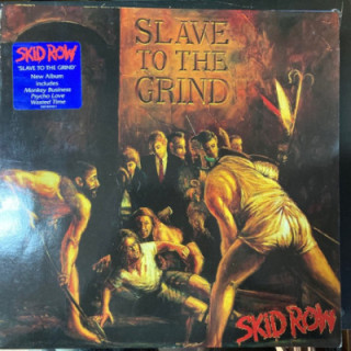 Skid Row - Slave To The Grind (EU/7567-82242-1/1991) LP (VG+-M-/VG+) -hard rock-