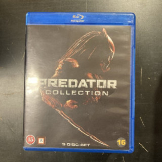 Predator Collection Blu-ray (M-/M-) -toiminta/sci-fi-