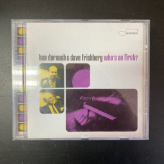 Bob Dorough & Dave Frishberg - Who's On First? CD (VG/M-) -jazz-