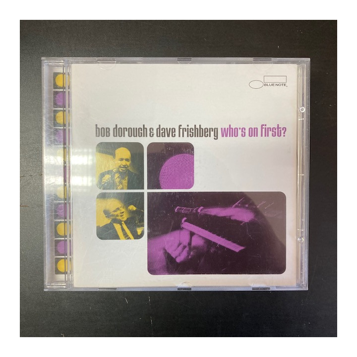Bob Dorough & Dave Frishberg - Who's On First? CD (VG/M-) -jazz-