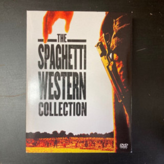 Spaghetti Western Collection (Maahan, senkin hölmö! / Vain muutaman dollarin / Hyvät, pahat ja rumat) 6DVD (VG+/VG+) -western-
