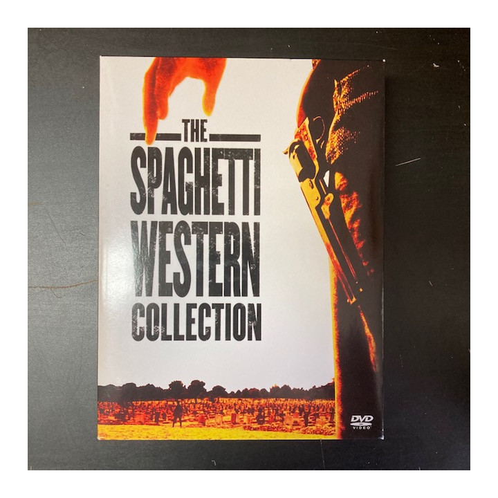 Spaghetti Western Collection (Maahan, senkin hölmö! / Vain muutaman dollarin / Hyvät, pahat ja rumat) 6DVD (VG+/VG+) -western-
