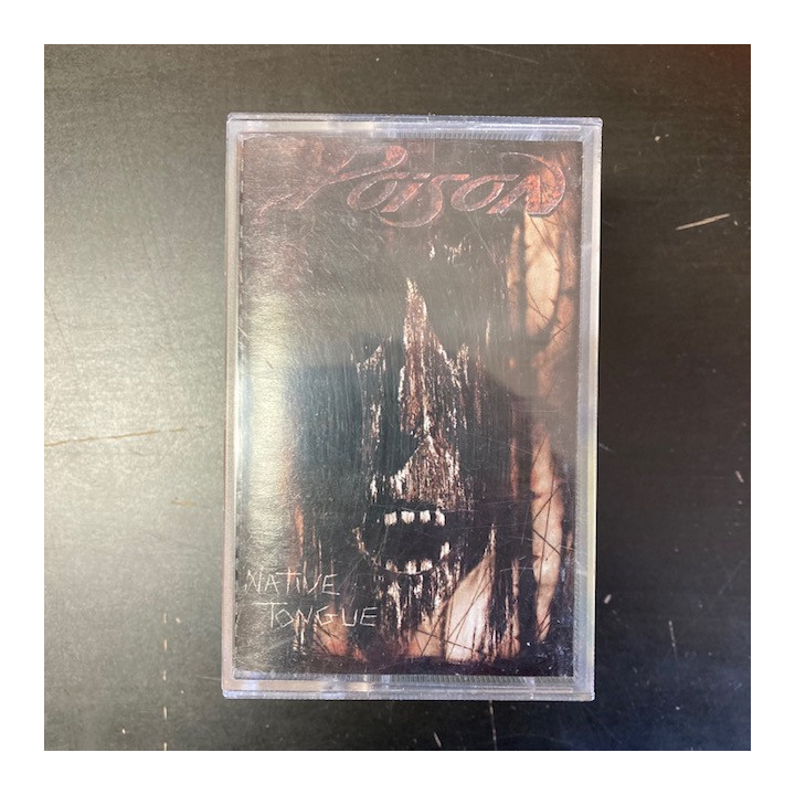 Poison - Native Tongue C-kasetti (VG+/VG+) -hard rock-