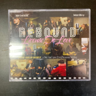 Rebound - License To Love CDS (VG+/M-) -rockabilly-