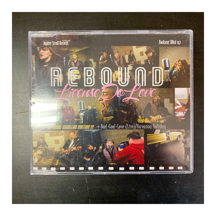 Rebound - License To Love CDS (VG+/M-) -rockabilly-