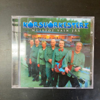 Korsuorkesteri - Muistot vain jää CD (VG/M-) -iskelmä-