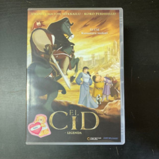 El Cid - legenda DVD (M-/M-) -animaatio-
