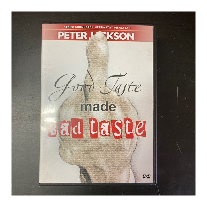 Good Taste Made Bad Taste DVD (M-/M-) -dokumentti-