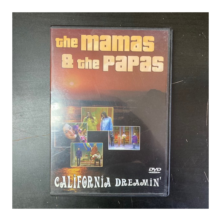 Mamas & The Papas - California Dreamin' DVD (VG+/M-) -folk rock-