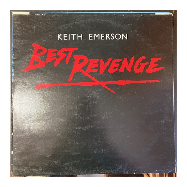 Keith Emerson - Best Revenge LP (VG+-M-/VG) -prog rock-
