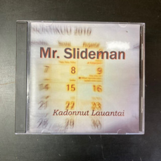 Mr. Slideman - Kadonnut lauantai CDEP (VG+/M-) -blues rock-