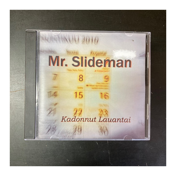 Mr. Slideman - Kadonnut lauantai CDEP (VG+/M-) -blues rock-