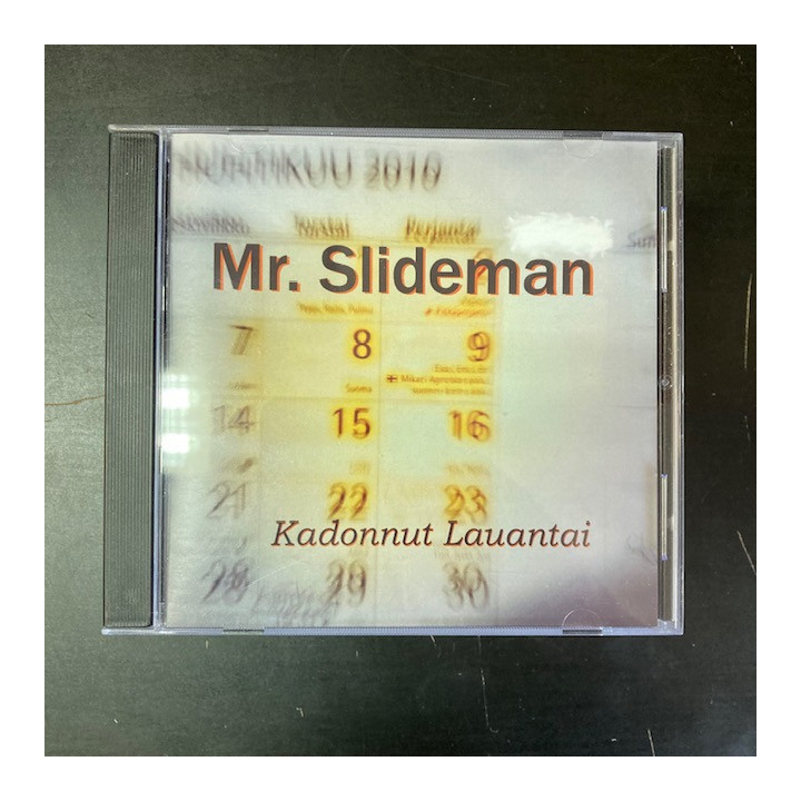 Mr. Slideman - Kadonnut lauantai CDEP (M-/M-) -blues rock-