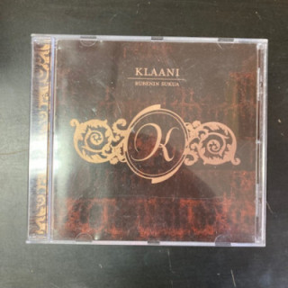 Klaani - Rubenin sukua CD (VG/VG) -alt rock-