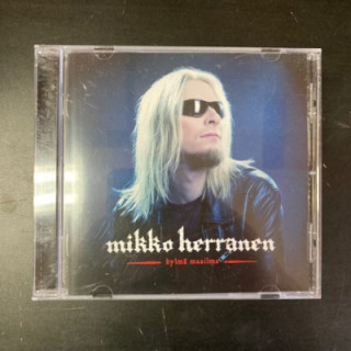 Mikko Herranen - Kylmä maailma CD (VG+/VG+) -heavy metal-