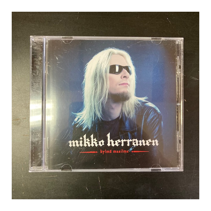 Mikko Herranen - Kylmä maailma CD (VG+/VG+) -heavy metal-