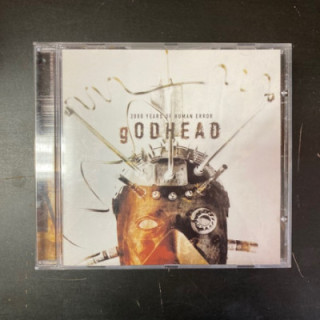 Godhead - 2000 Years Of Human Error CD (M-/M-) -industrial rock-