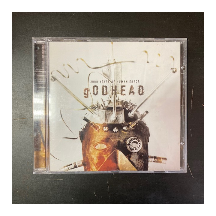 Godhead - 2000 Years Of Human Error CD (M-/M-) -industrial rock-