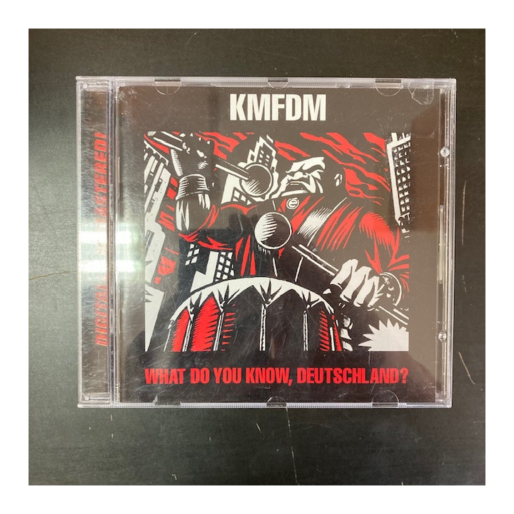 KMFDM - What Do You Know, Deutschland? (remastered) CD (VG/VG) -industrial rock-
