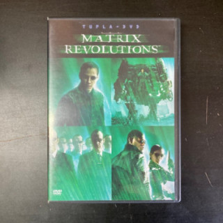 Matrix Revolutions 2DVD (VG/M-) -toiminta/sci-fi-