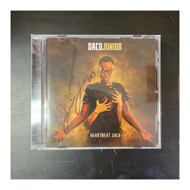 Daco Junior - Heartbeat Solo (nimikirjoituksella) CD (M-/M-) -hip hop-