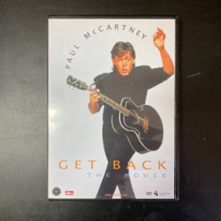 Paul McCartney - Get Back (The Movie) DVD (VG+/M-) -pop rock-