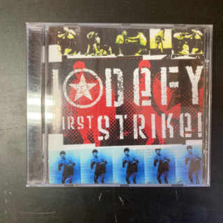 I Defy - First Strike! CDEP (VG+/VG+) -hardcore-