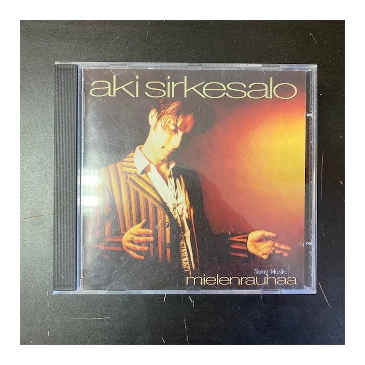 Aki Sirkesalo - Mielenrauhaa CD (VG/VG+) -pop rock-