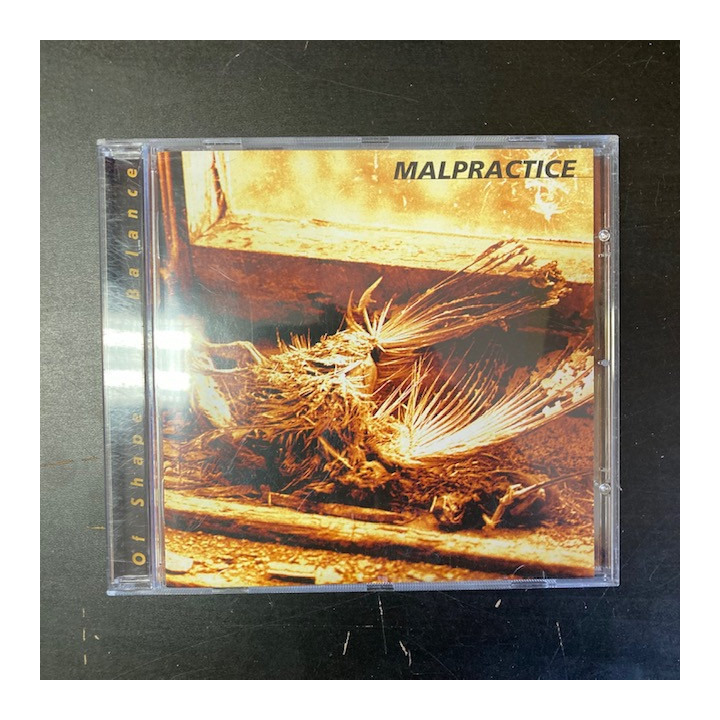 Malpractice - Of Shape And Balance (FIN/MFRCD007/1998) CD (M-/VG+) -prog metal-
