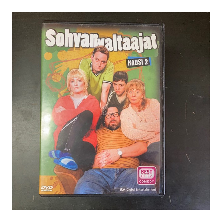 Sohvanvaltaajat - Kausi 2 DVD (VG+/M-) -tv-sarja-