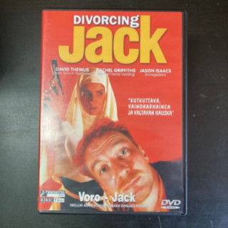 Divorcing Jack DVD (VG+/M-) -jännitys/komedia-