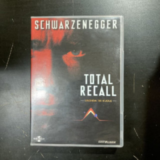 Total Recall - unohda tai kuole DVD (VG/M-) -toiminta/sci-fi-