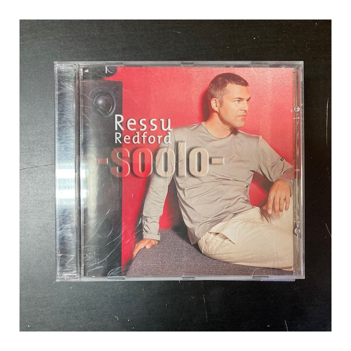 Ressu Redford - Soolo CD (VG+/VG+) -pop-