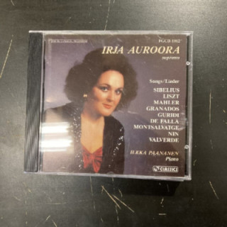 Irja Auroora & Ilkka Paananen - Songs / Lieder CD (VG+/M-) -klassinen-