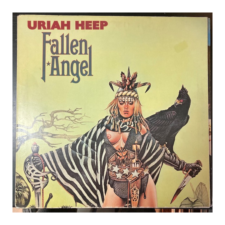 Uriah Heep - Fallen Angel (SCAND/BRNA512/1978) LP (VG+/VG+) -hard rock-