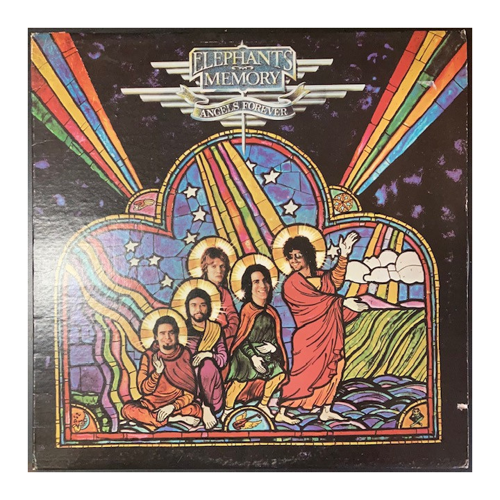 Elephants Memory - Angels Forever LP (VG+/VG+) -psychedelic rock-