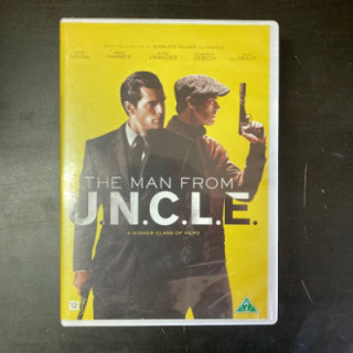 Man From U.N.C.L.E. (2015) DVD (VG+/M-) -toiminta/komedia-