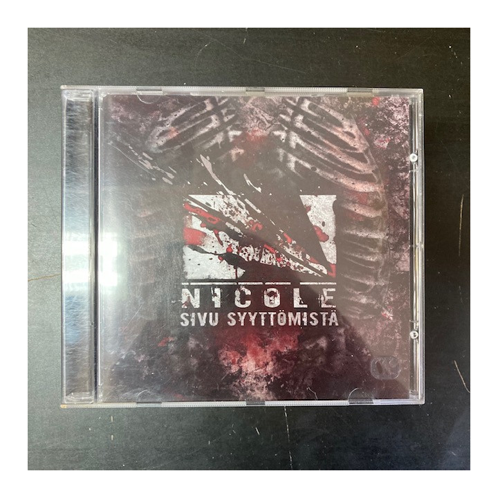 Nicole - Sivu syyttömistä CD (VG+/VG+) -alt metal-