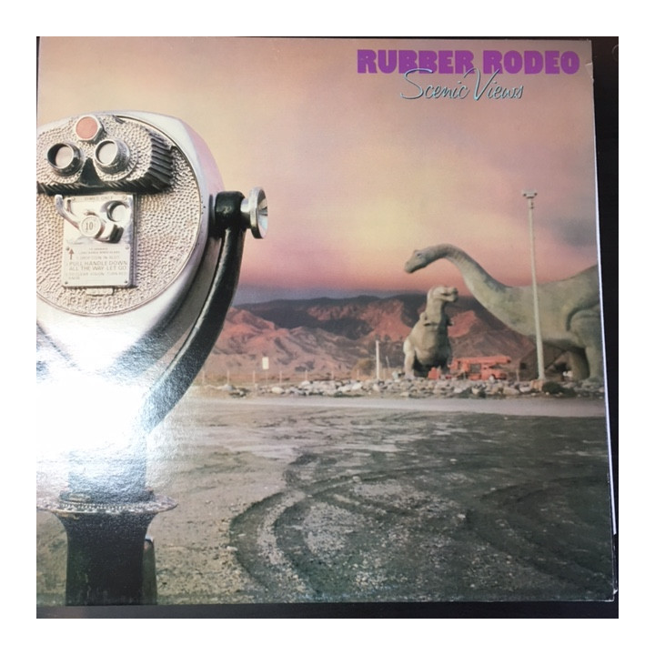 Rubber Rodeo - Scenic Views LP (VG+-M-/VG+) -new wave/country-