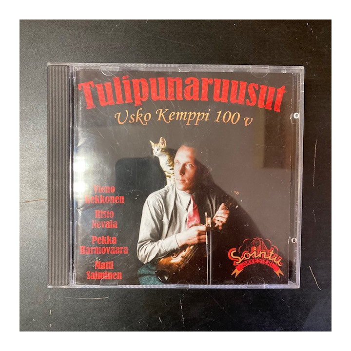 Tulipunaruusut - Usko Kemppi 100 v CD (VG+/VG+) -iskelmä-