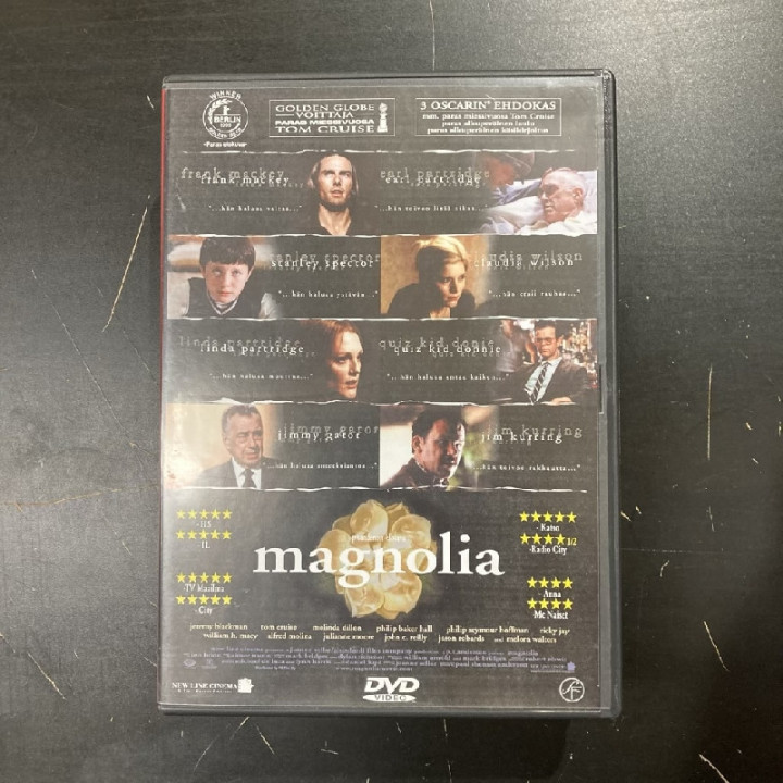 Magnolia 2DVD (VG+/M-) -draama-